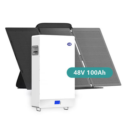LiFePO4 Batteria a muro 5Kwh Sistema di accumulo di energia domestica 48V 100Ah