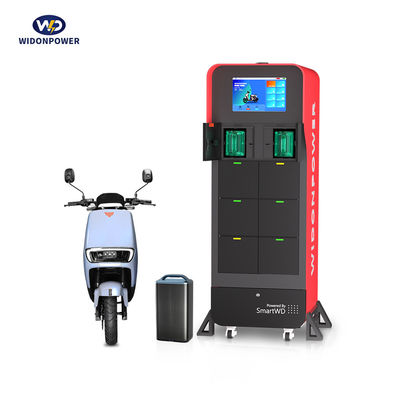 Stazione di scambio batterie per motocicli/scooter Sicurezza multi-protezione per la ricarica e la comodità di più dispositivi