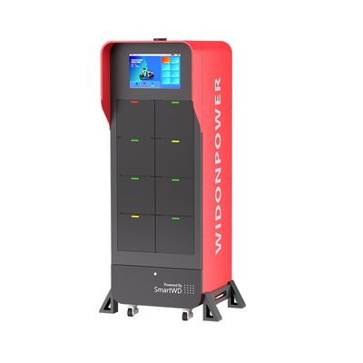 8-Bay Direct Plug-in Battery Swapping Cabinet per biciclette elettriche e veicoli da consegna